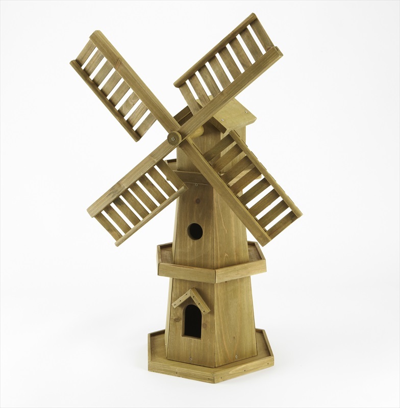 Decorative Wooden Windmill The Garden, Garden Windmill