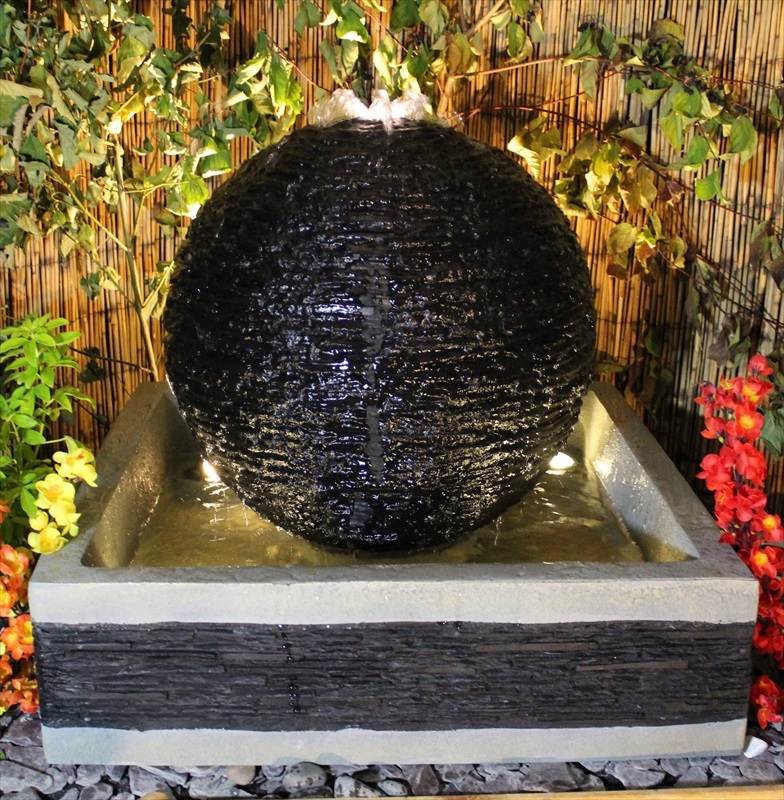 Grand Earth Solar Water Feature The Garden Factory