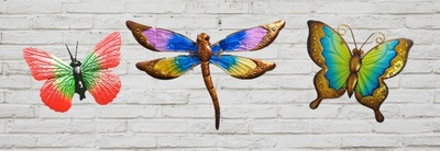 Butterfly & Dragonfly Wall Art