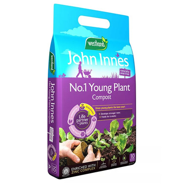 John Innes No1 Young Plant Peat Free Compost - 10lt