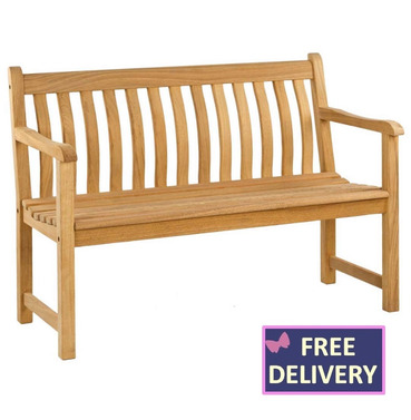 Roble Broadfield Wooden Bench - 4ft