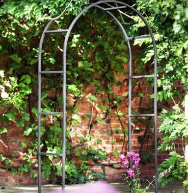 Garden Structures Metal Arches The, Large Metal Garden Arch Trellis