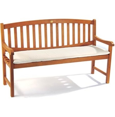 2 Seat Garden Bench Cushion Mocha The Garden Factory