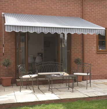 Deluxe Easy Berkeley Wall Awning Width 2.5m or 3m or 3.5m