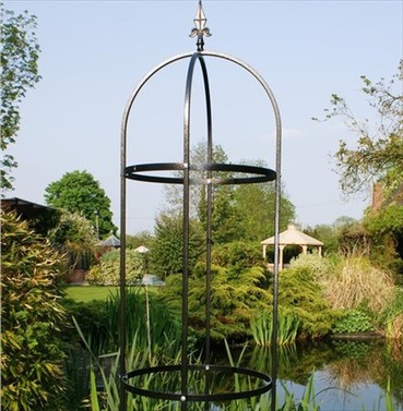Tower Traditional 8ft Obelisk - Plant Support - Poppy Forge