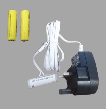 Battery Eliminator - Replaces 3 x AAA Batteries in to a Mains Plug - 3m Length