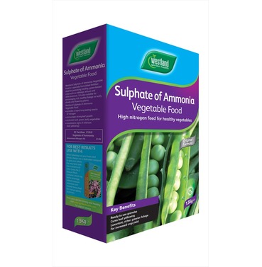 Sulphate of Ammonia Vegetable Food 1.5kg - Westlands Garden Health