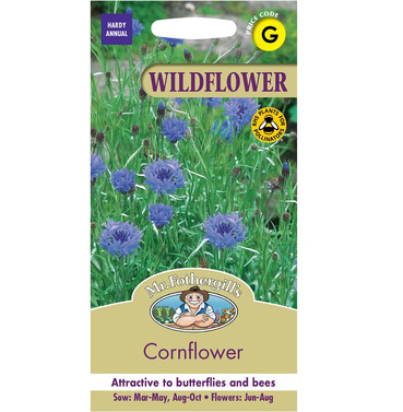 Cornflower Packet Of Seeds - Mr Fothergills