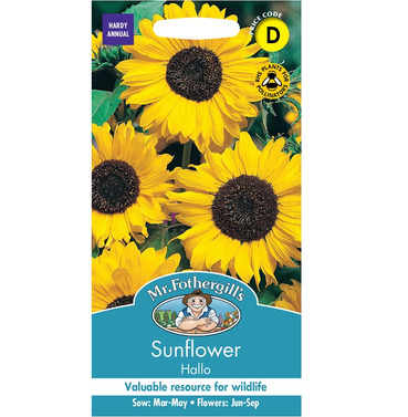 Sunflower Hallo Packet Of Seeds - Mr Fothergills