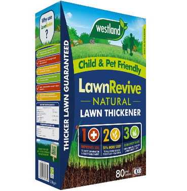 Westlands Lawn Revive Natural Lawn Thickener - 80m2