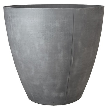 Beton Tall Round Planter Pot - Dark Grey - Different Size Options