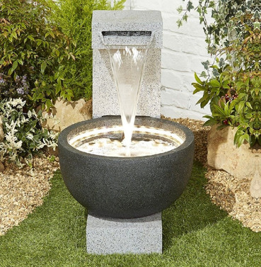 Solitary Pour LED Water Feature 