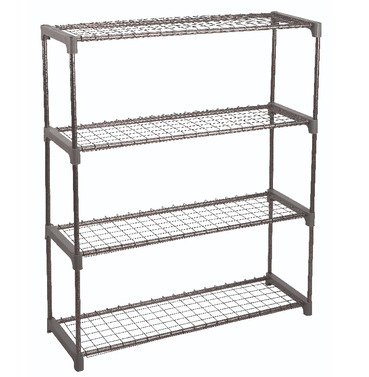 Plant Stand 4-Tier Greenhouse Garden Shelving - GroZone