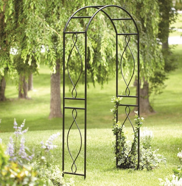 Arched Top Metal Garden Arch