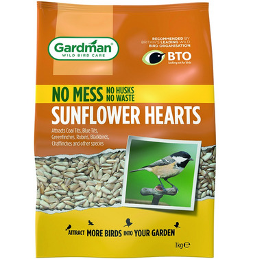 Sunflower Hearts Bird Food from Gardman