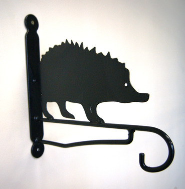 Hedgehog Design Hanging Basket Bracket
