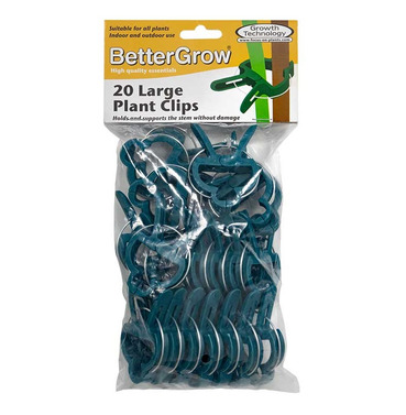 BetterGrow Plant Clips - Large - 20 Pack