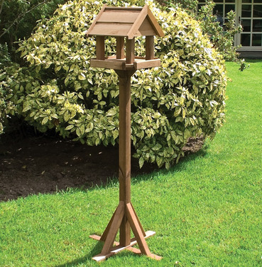Bisley Bird Table - Wooden Bird Table and Stand