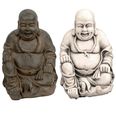 Buddhist Monk Garden Statue Sitting - Different Colour Options