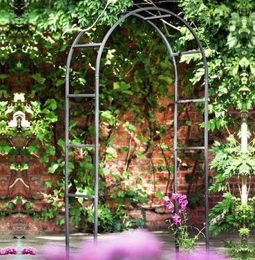 Classic Metal Garden Arch by Tom Chambers