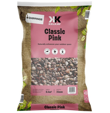 Decorative Aggregate Stone Chippings - Classic Pink