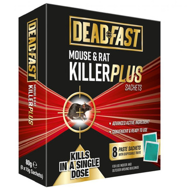 Deadfast Mouse and Rat Killer - 8 Sachets