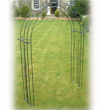 Flower Garden Rose Arch - Poppy Forge - 12mm Solid Bar Construction