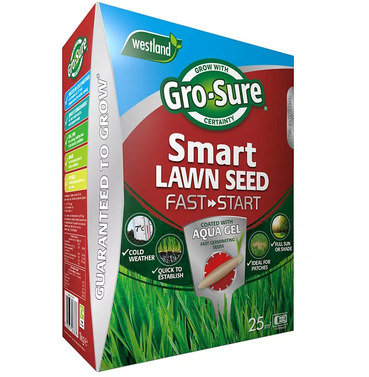 Gro-Sure Smart Fast Start Lawn Seed - Different Coverage Options