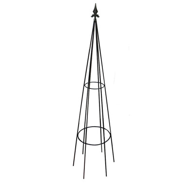 Hampton Spear Top Obelisk - Plant Support - Option of 4ft - 5ft - 6ft or 8ft