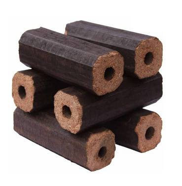 Heat Logs for Garden Chiminea or House Fire - 6 Logs 5kg Pack