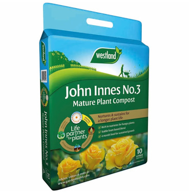 John Innes No 3 Compost for Mature Plants  - 10L Bag