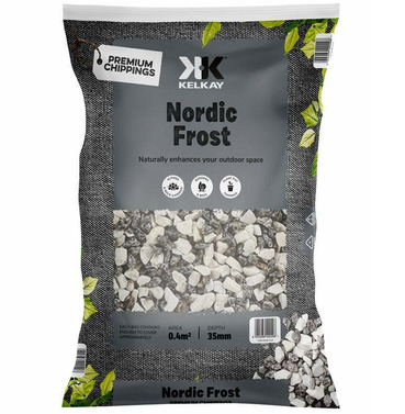 Decorative Aggregate Stone Chippings - Nordic Frost