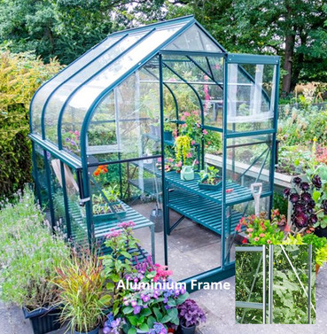 Orion Aluminium Greenhouse - Different Size Options 