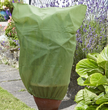 Plant Warming Fleece Cover Jacket 0.90m x 1.2m - Green - 3 Pack