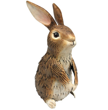 Metal Inquisitive Brown Rabbit