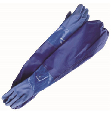 Pro Blue Long Armed Pond gloves- Pondxpert