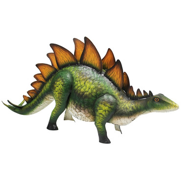 Large Metal Stegosaurus Dinosaur Ornament