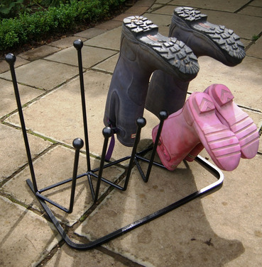 Family Wellington Boot or Shoe Rack for 5 Pairs Stand