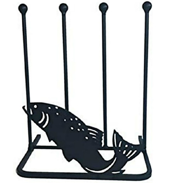Fish Design Wellington Boot of Shoe Rack Stand