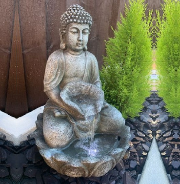 Tranquil Buddha Solar Powered Water Feature