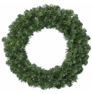 Christmas Imperial Artificial Wreath 50cm - Large Plain Bushy