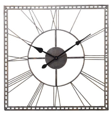 Extra Large Time Square Garden Outdoor Skeleton Clock