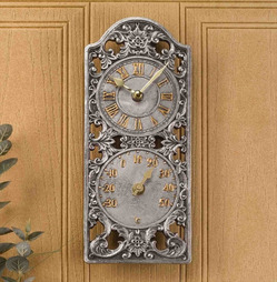 Capesthorne Westminster Wall Clock & Thermometer