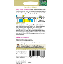Woodland Mixture Packet Of Seeds - Mr Fothergills