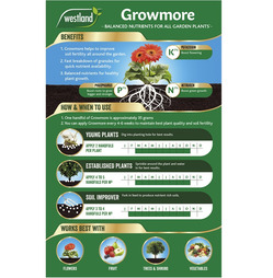 Westlands Gro Growmore Garden Plant Food - 10 Kg