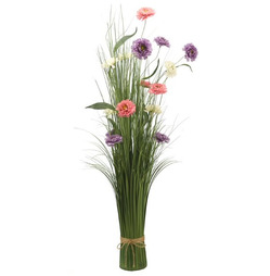 Summer Sensation Faux Artificial Bouquet of Flowers
