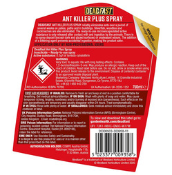 Deadfast Ant Killer Plus Spray - 750ml