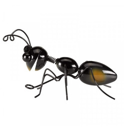 Metal Ant Wall Art - Hand Painted - Large