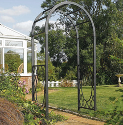 Wrenbury Round Top Metal Garden Arch