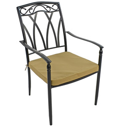 Bayfield Firepit mosiac Table with 4 Ascot Chairs 